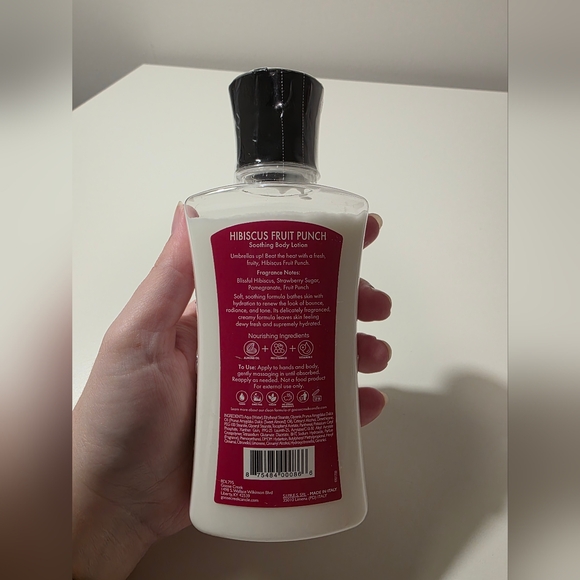 NEW Sealed Goose Creek 'Hibiscus Fruit Punch' Soothing Body Lotion 8.4 fl oz - Picture 2 of 8